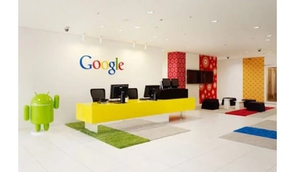 グーグルオフィスデザインの事例
