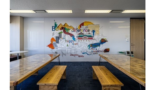 グループエム・ジャパン株式会社のエントランス事例