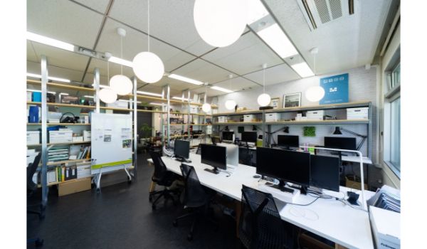 ワックス・トラックスのオフィスデザイン事例